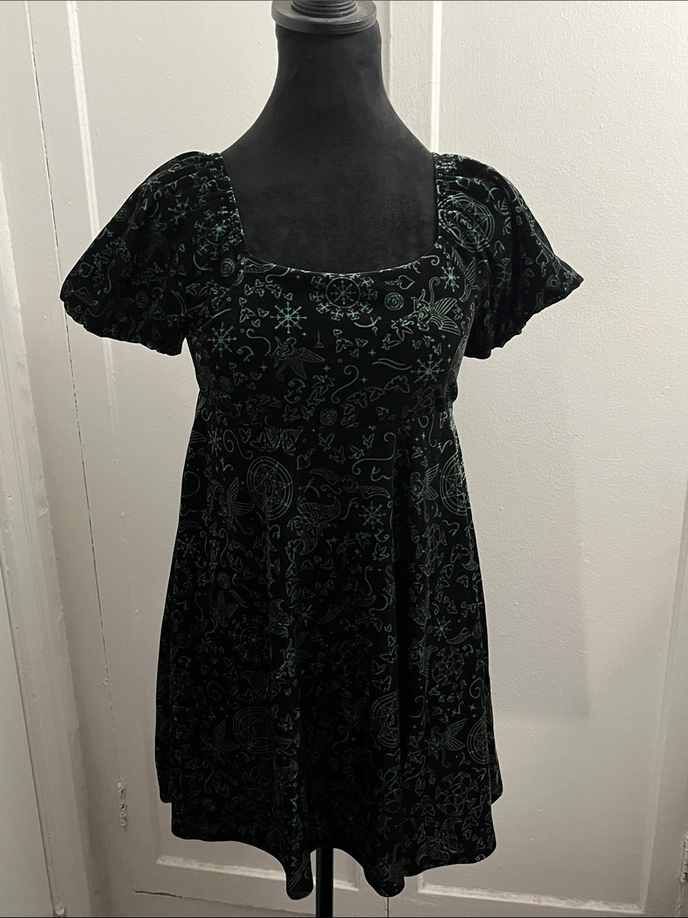 Wicked Movie Collection Elphaba Velvet Dress designed by Paul Tazewell